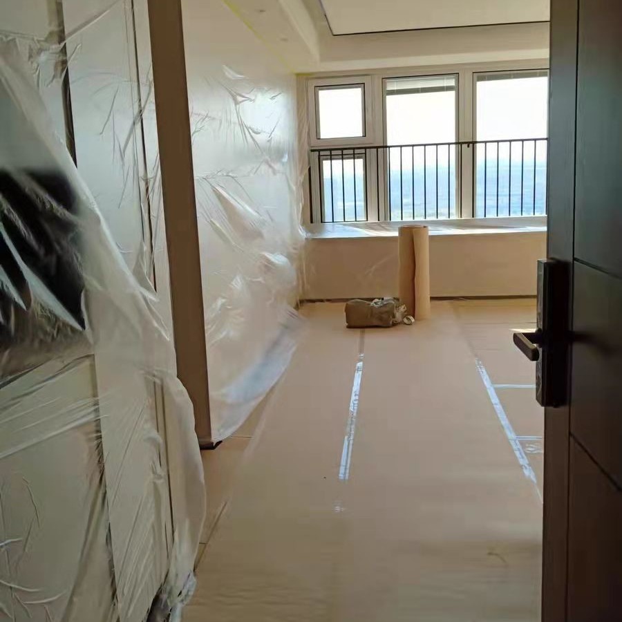 Heavy Duty Temporary Flooring Protection Paper Waterproof Recycled Cardboard
