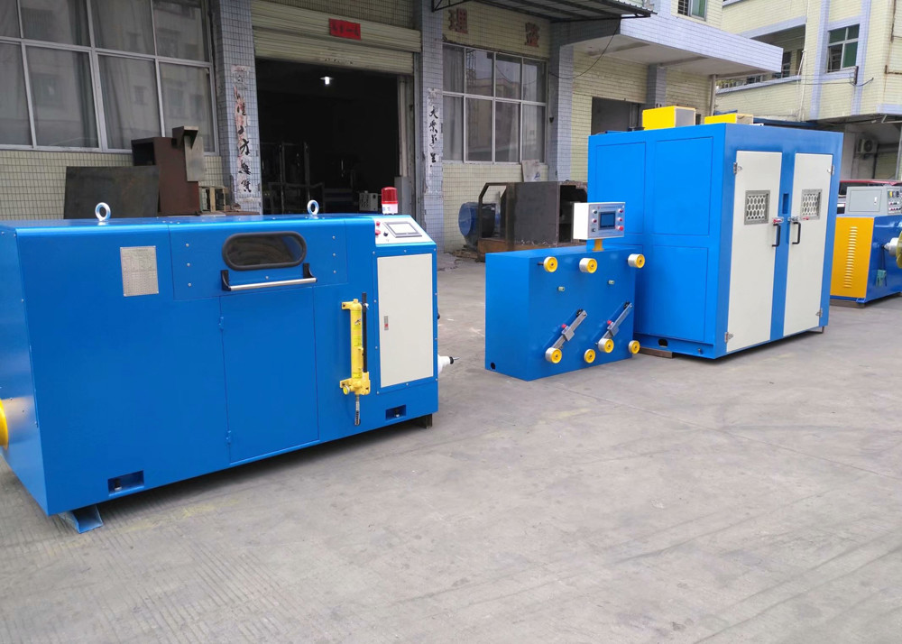 650p High Speed Double Twist Bunching Machine For Copper Wires