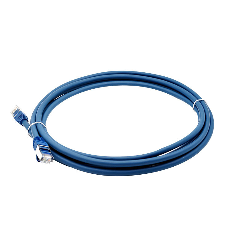 RJ45 SFTP Shielded Cat 6 Network Patch Cord Plug With Molding Boot