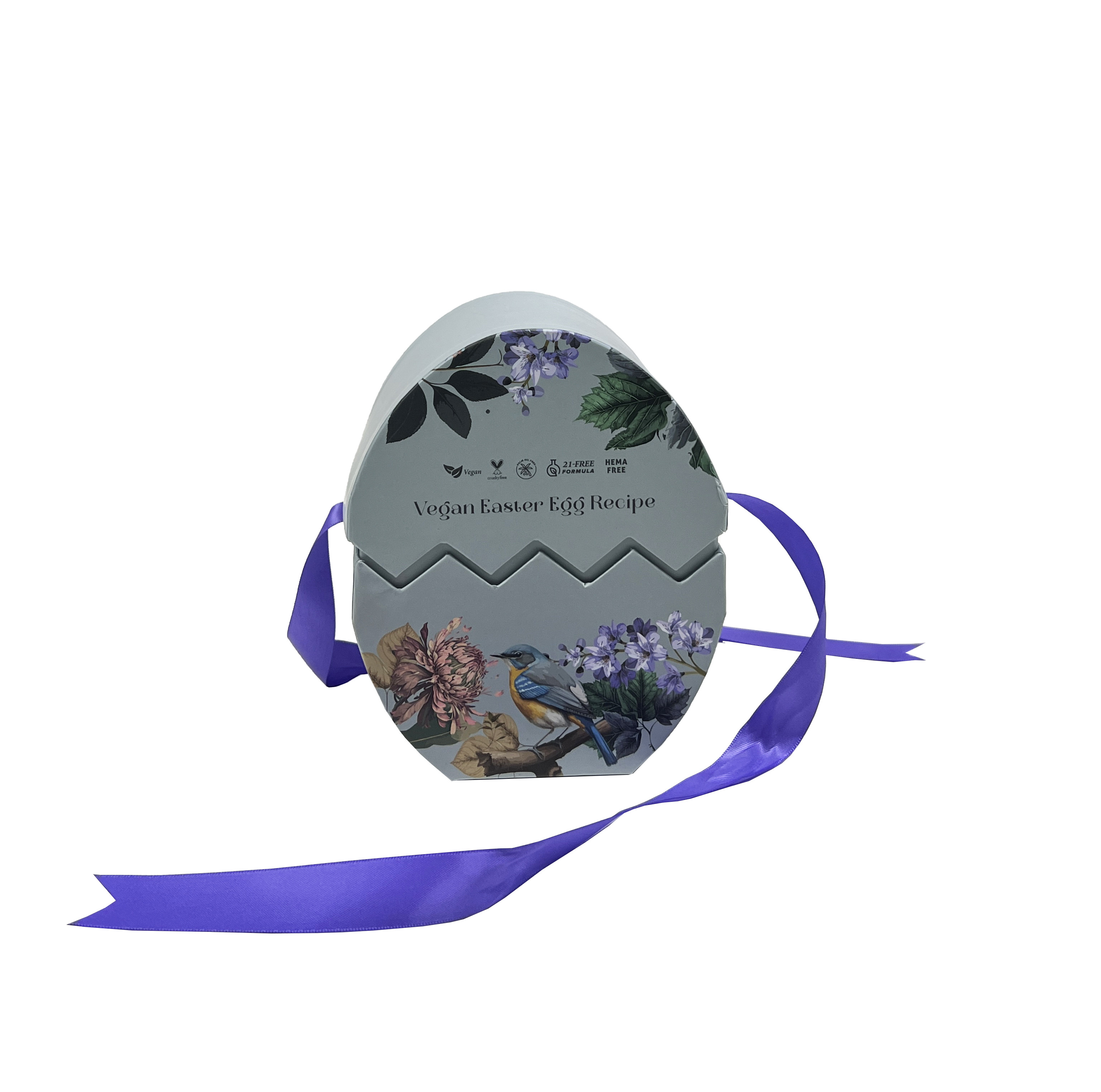 Custom Easter Candy Gift Box Creative Egg Shaped Printing Art Paper Candy Chocolate Box Nail Polish Packaging