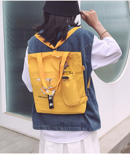 high quality reusable canvas shopping bag ladies tote bags with zipper fashionable cotton handbag school bag for kids