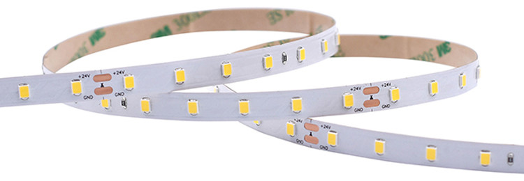 Indoor 2835 LED Lighting Strips Under Cabinet Installing Super Bright Dimmable 24V