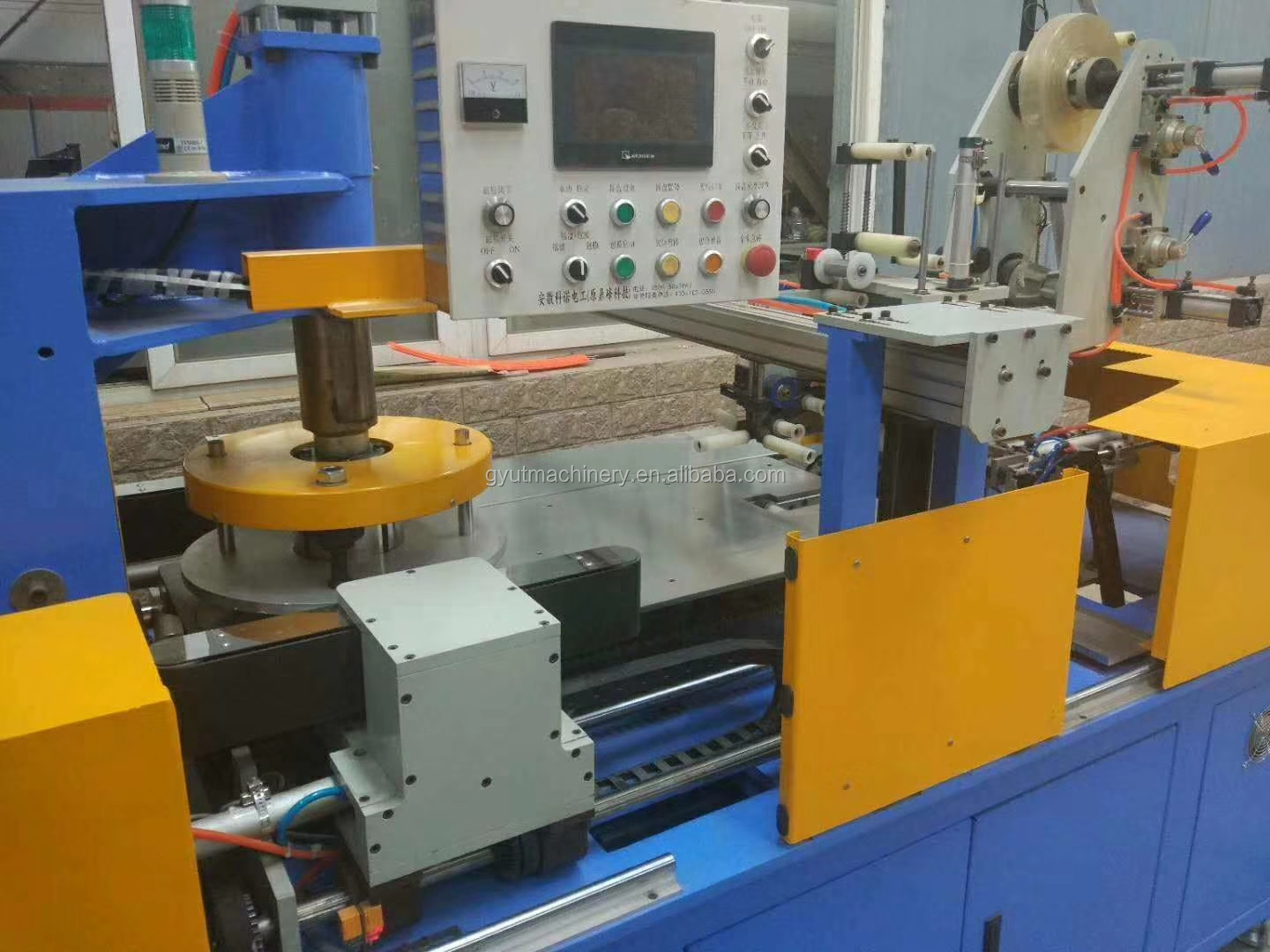 Max.ID 200mm Cable Extrusion Line Shaftless Auto Loader and Auto-Coiling Wire Machines