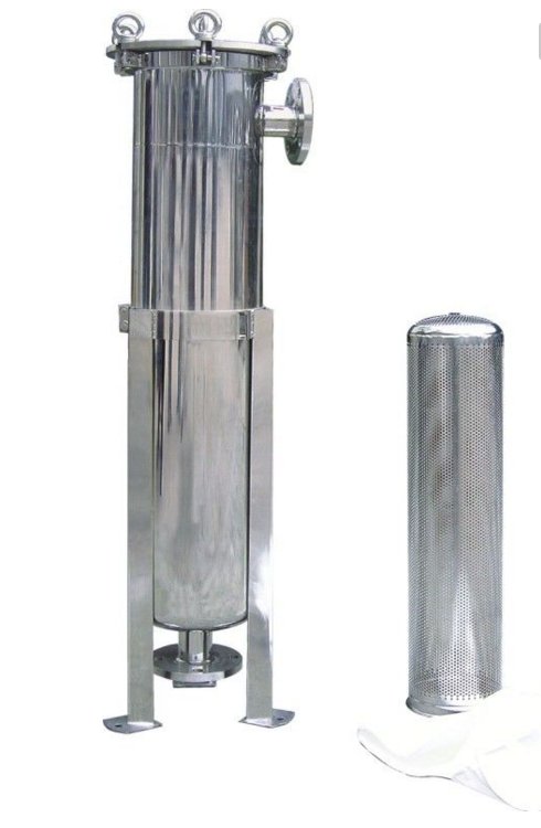 62KG Precision Stainless Steel Bag Filter for Tap Water Purification Industrial Machinery