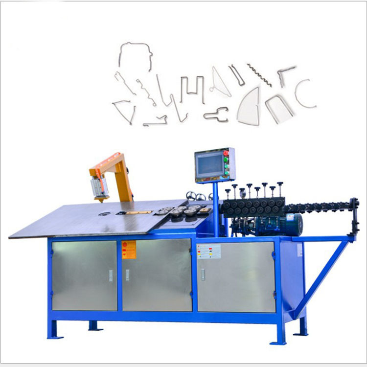 Carbon Steel Automatic Wire Bending Machine 2D 2mm-6mm Wire Forming Machine
