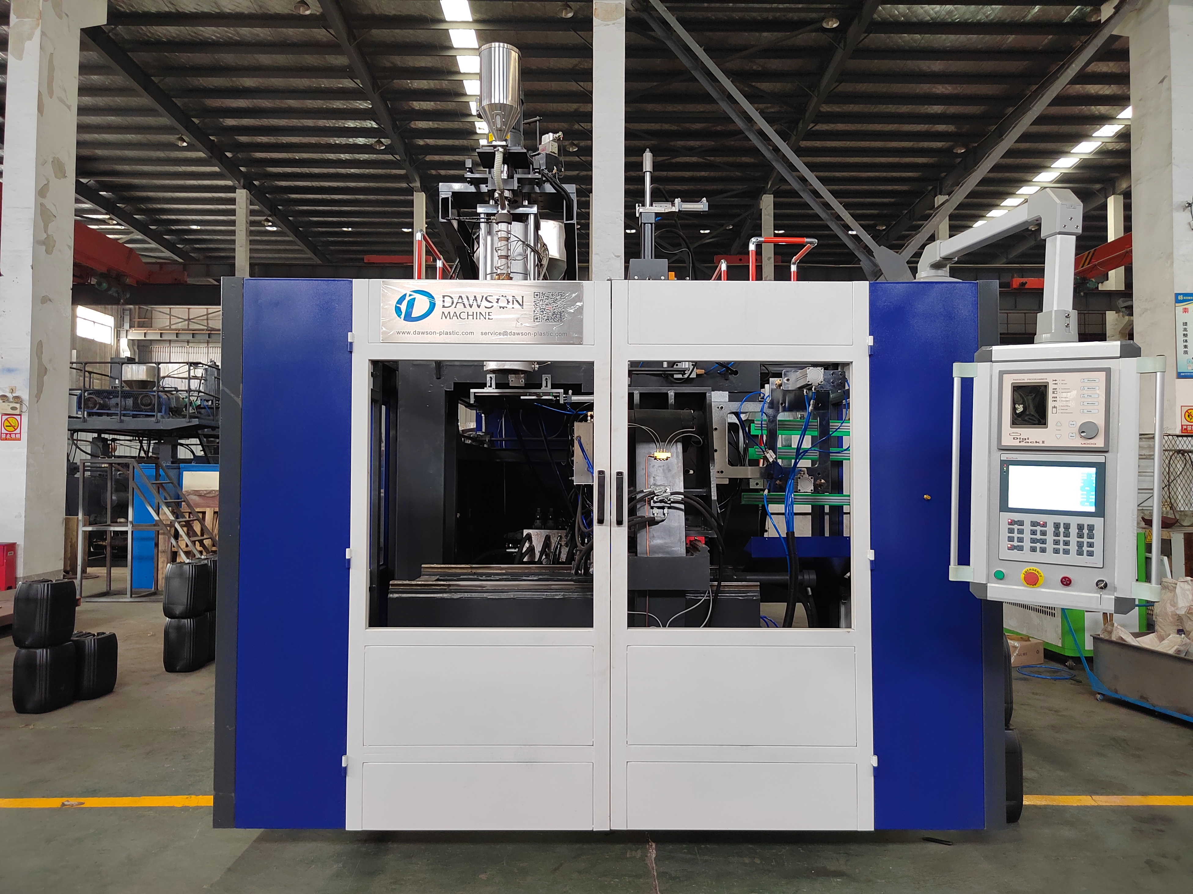 25l 30l Automatic Extrusion Blow Molding Machine Lubricant Oil Bottle Stackable Chemical