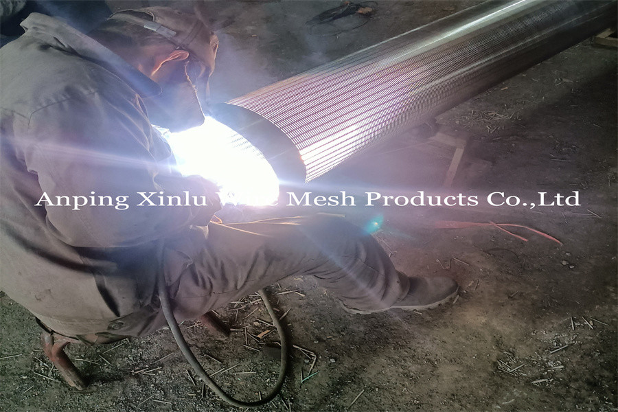 V Wire Wrapped Water Well Screens Or Johnson Wedge Wire Screen Pipe For Pump Drilling