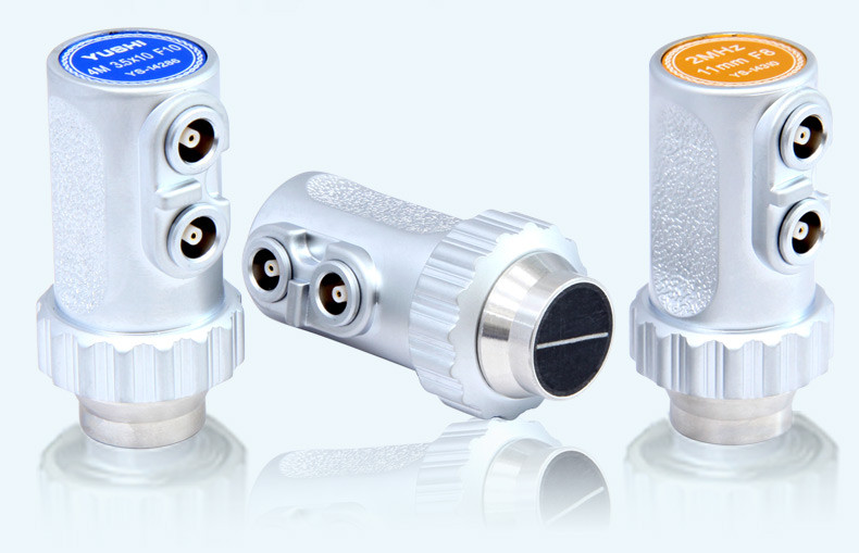 2MHz Ultrasonic Probe For Angle Beam Transducers / Dual Angle Transducers