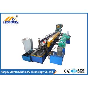 Blue color 2018 new type Solar Strut Roll Forming Machine PLC control system automatic made in china blue color Manufactures