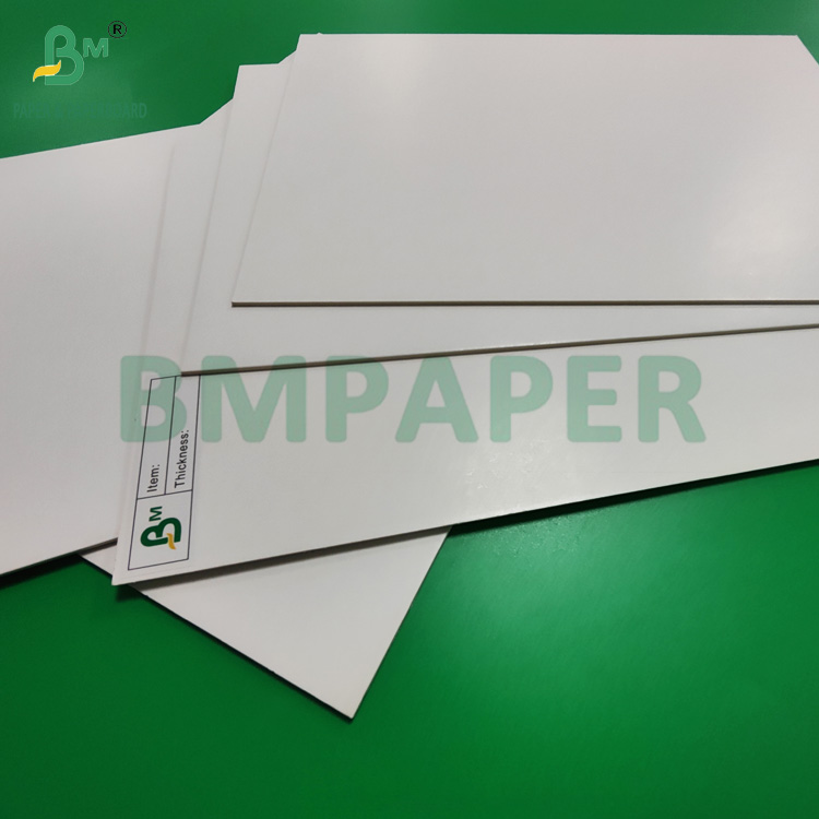1.5MM 2MM Laminated White Solid Cardboard For Gifx Boxes Good Hardness