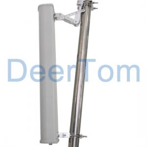 China 806-960MHz GSM Dual Band Sector Antenna Dual Polarized Antenna 16dBi*2 120 degrees on sale