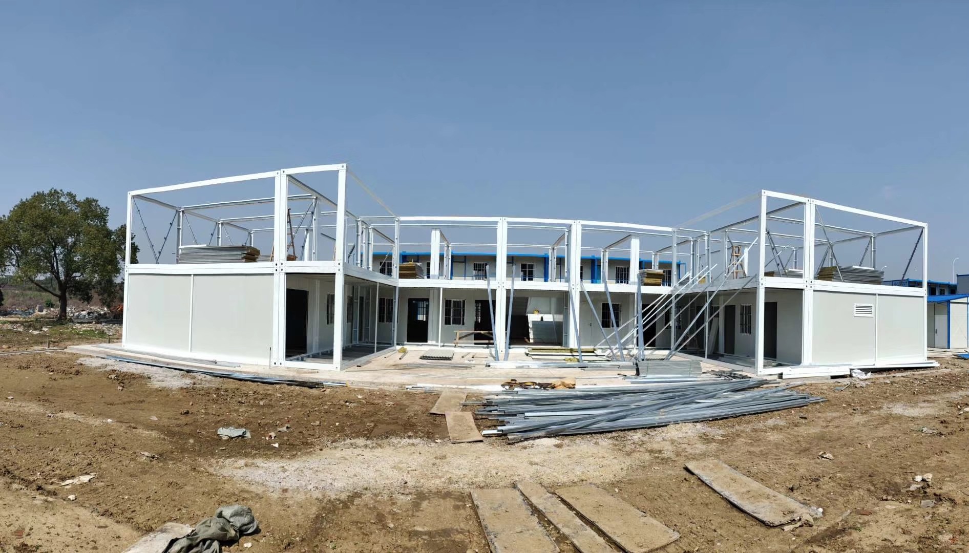 Office And Residential Prefabricated Container House Soundproof Modular Home Container