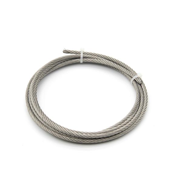 Industrial Strength 7x19 Construction Traction Rope Stainless Steel Custom