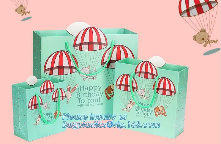 Cheap Customized Pink Printed Paper Shopping Bag For Clothing and Gift,Recycled Luxury Paper Bags & Retail Carrier Bags