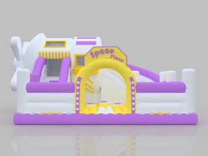  Commercial Inflatable Bouncy Castle 1.8m Blow Up Jumping Castle For Adults Manufactures