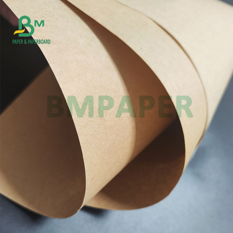 70gsm Unbleached Dark Brown Sack Craft Paper For Industrial Bags High Strength