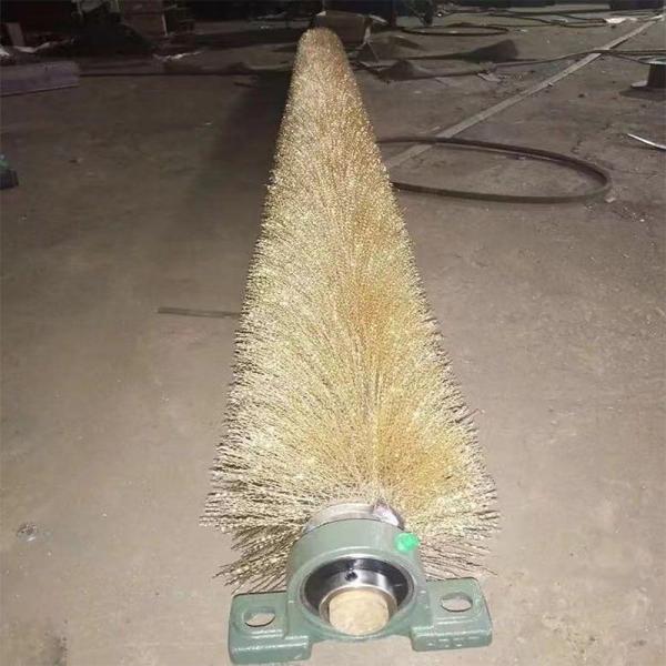Special Anti Blocking Brush For Drum Sand Screening Machine, Roller Nylon Wire