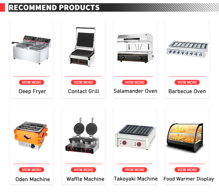 Commercial Electric Bbq Flat Griddle Machine for Cooking Packaging Size 720*740*450mm