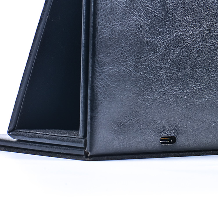 Custom Wireless Charging Leather Office Pen Holder Executive Multipurpose Cute