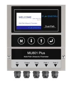  MU801 Plus Insertion Ultrasonic Flowmeter Wall Mount Multi Channel Manufactures
