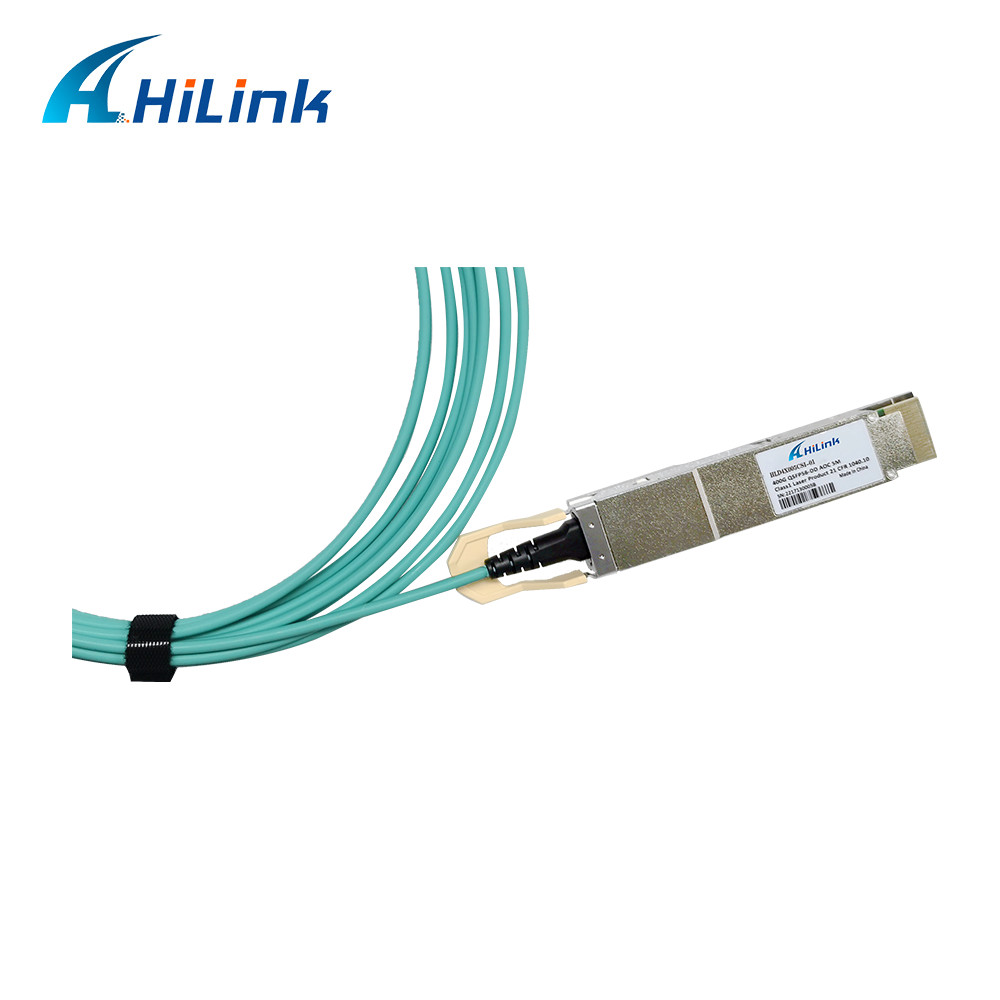 400G QSFP-DD To QSFP-DD 400G Active Optical Cable PAM4 AOC 5M For 400G Network Connection
