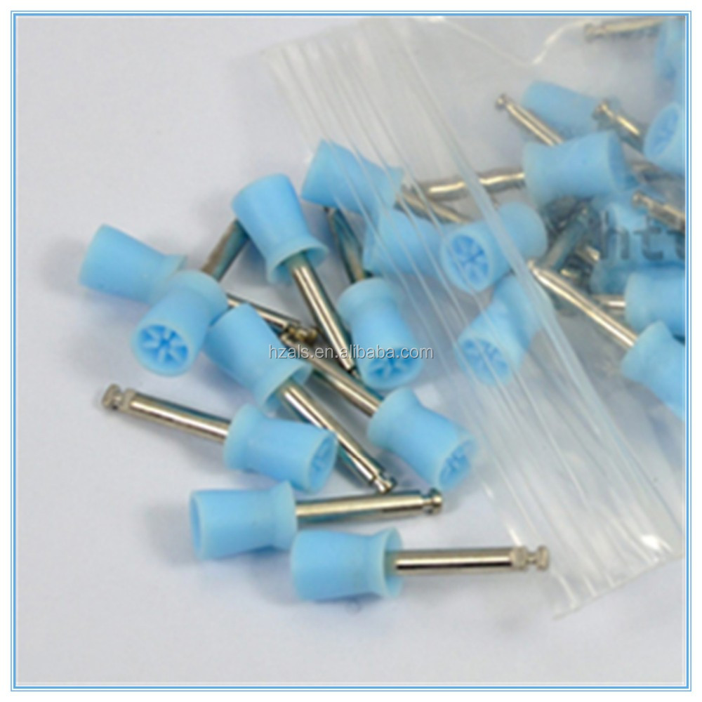 Tooth Orthodontic Accessory Rubber Cup Dental Prophylaxis 100pcs Mixed Color