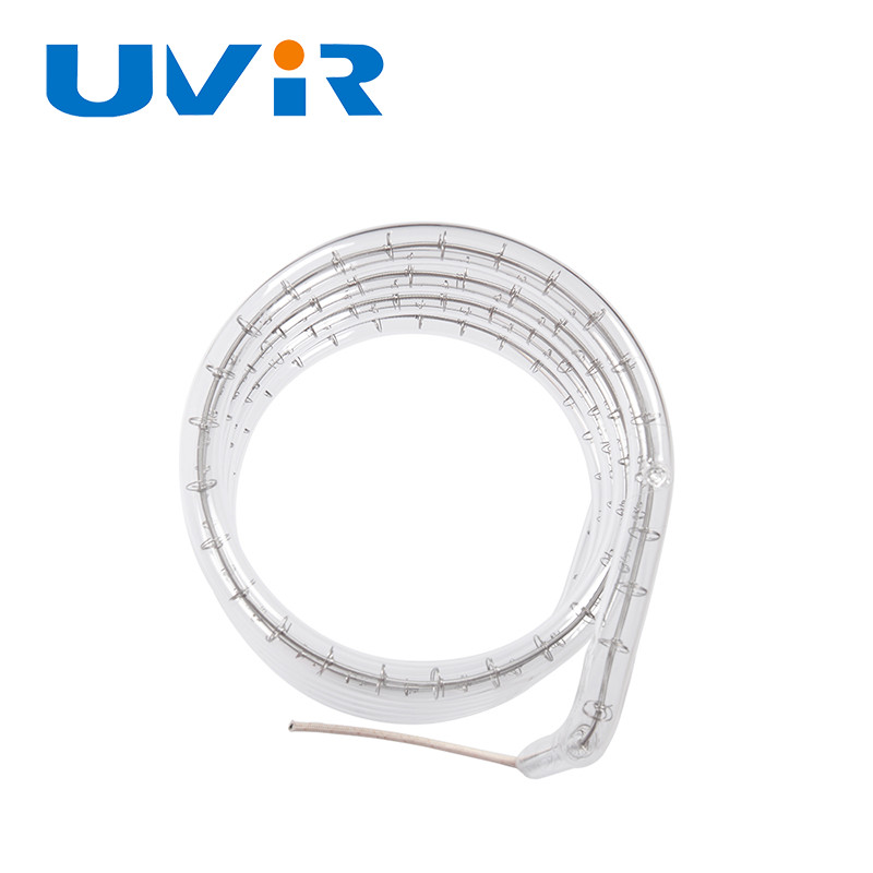 3D Single Tube Clear Quartz Glass Tube Halogen Infrared Heating Element Tube