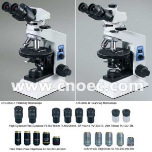  Infinity Binocular / Trinocular 40x - 400x Polarized Light Microscope with Koehler A15.0903 Manufactures