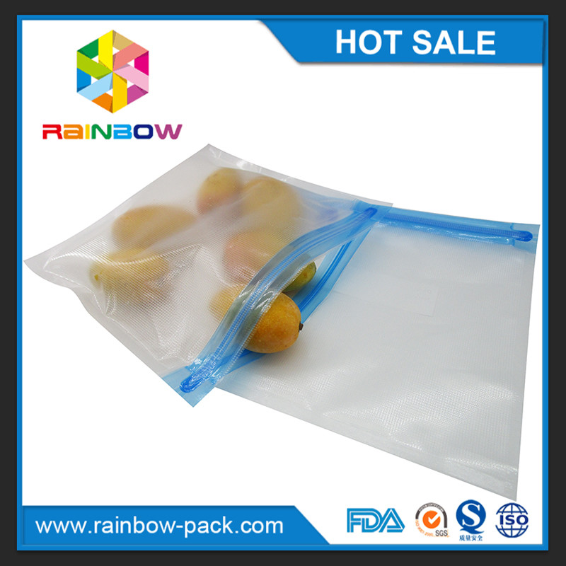 custom food grade resealable smell proof vacuum sealed zipper bag with valve and double zipper reusable folding bags