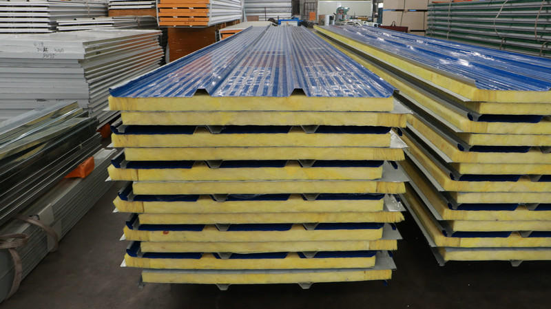 Heat Insulated Glass Wool Sandwich Panel