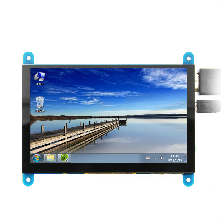 800x480 Resolution Smart LCD Module 5V 5 Inch Lcd Module For Raspberry