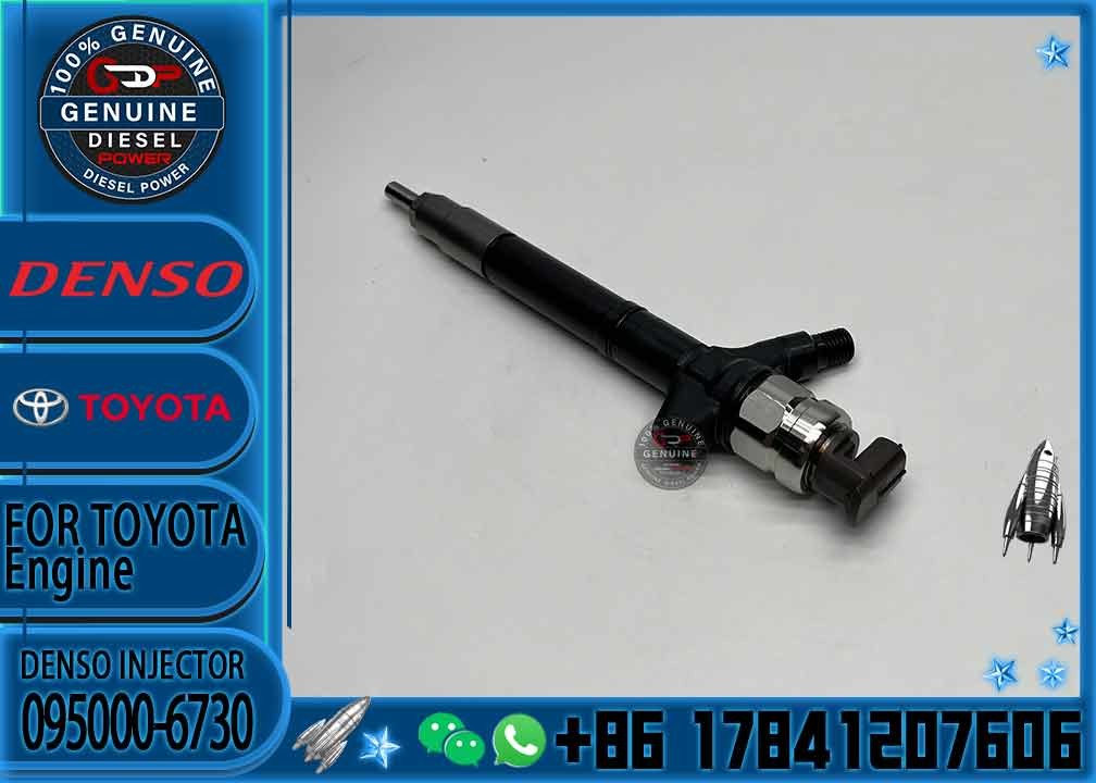 Diesel Fuel Engine Injector 095000-6730 for High Pressure Diesel Parts Nozzle 0950006730 for Toyota