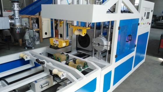 full automatic Pvc Pipe Production Machine , PLC Control Plastic Tube Extrusion Machines