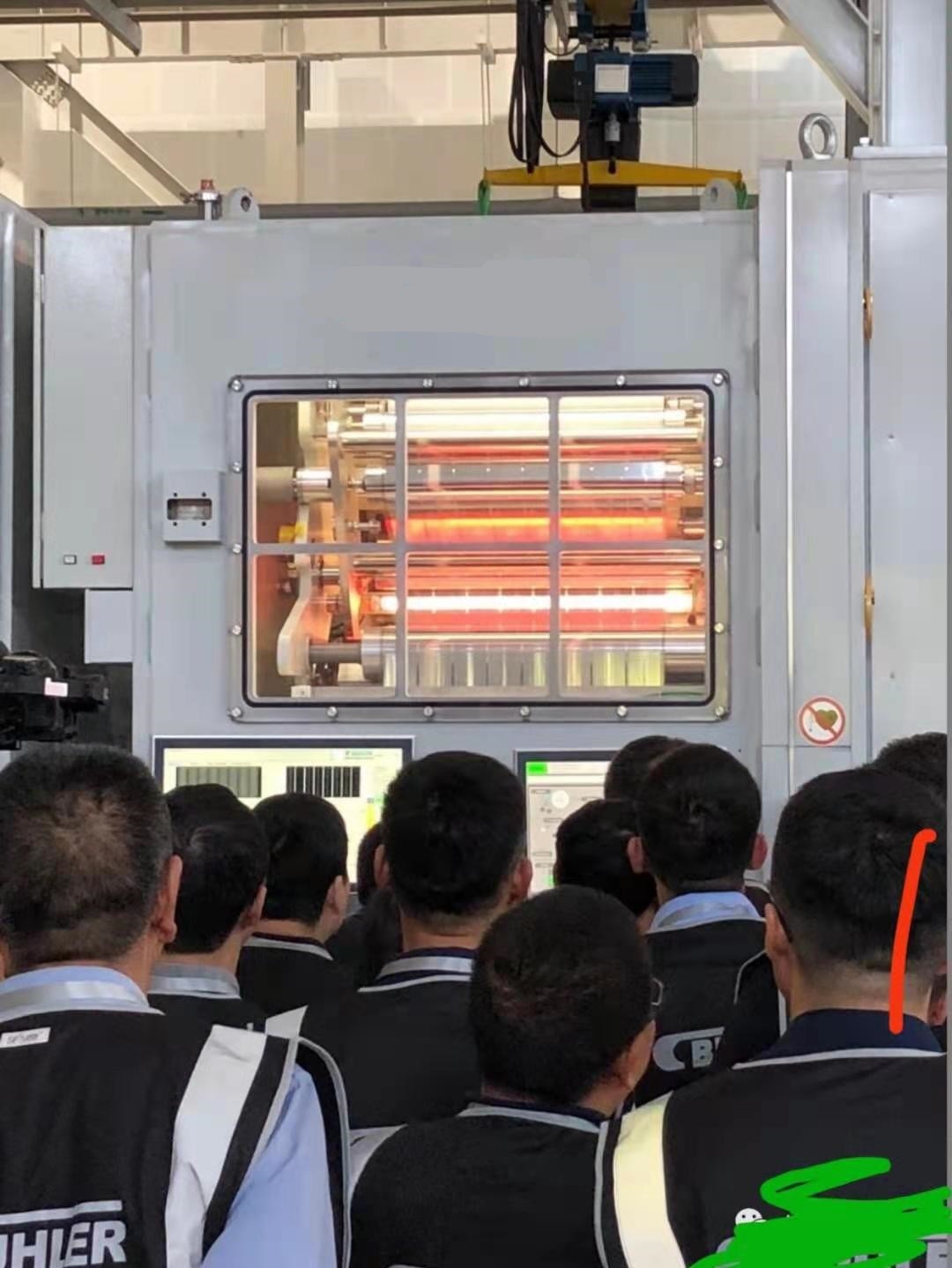50N 160KVA 1500mm Film Coating Machine , Vacuum Coating Equipment