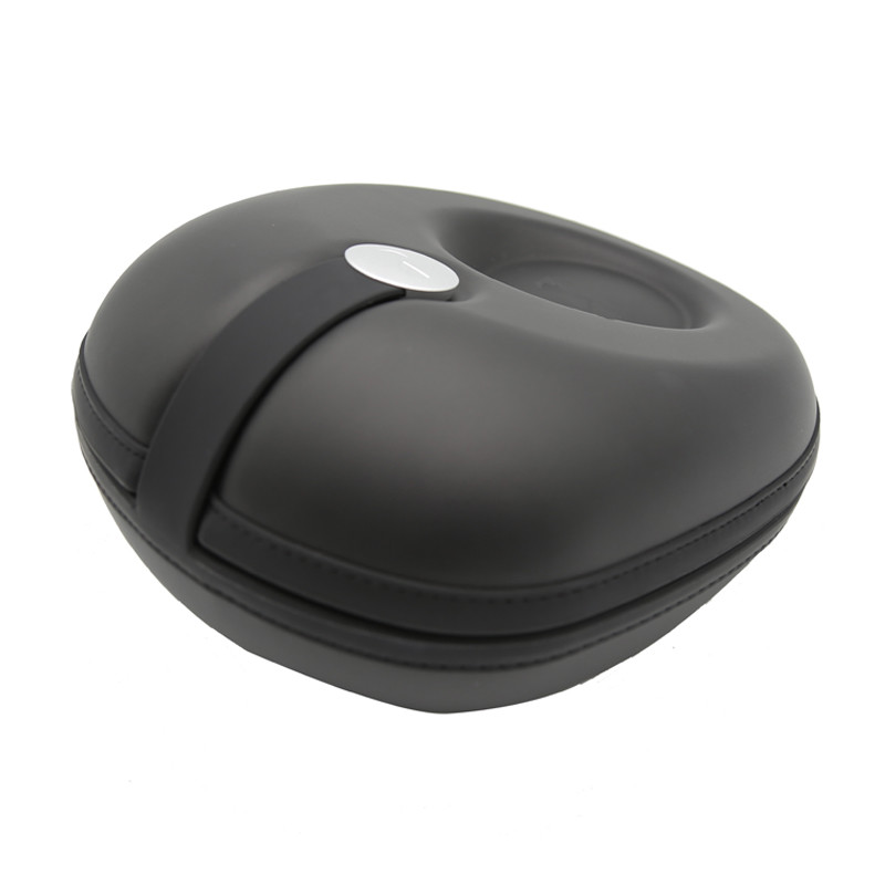 Black Hard EVA Headphone Case With Magnetiic Bottom Closure