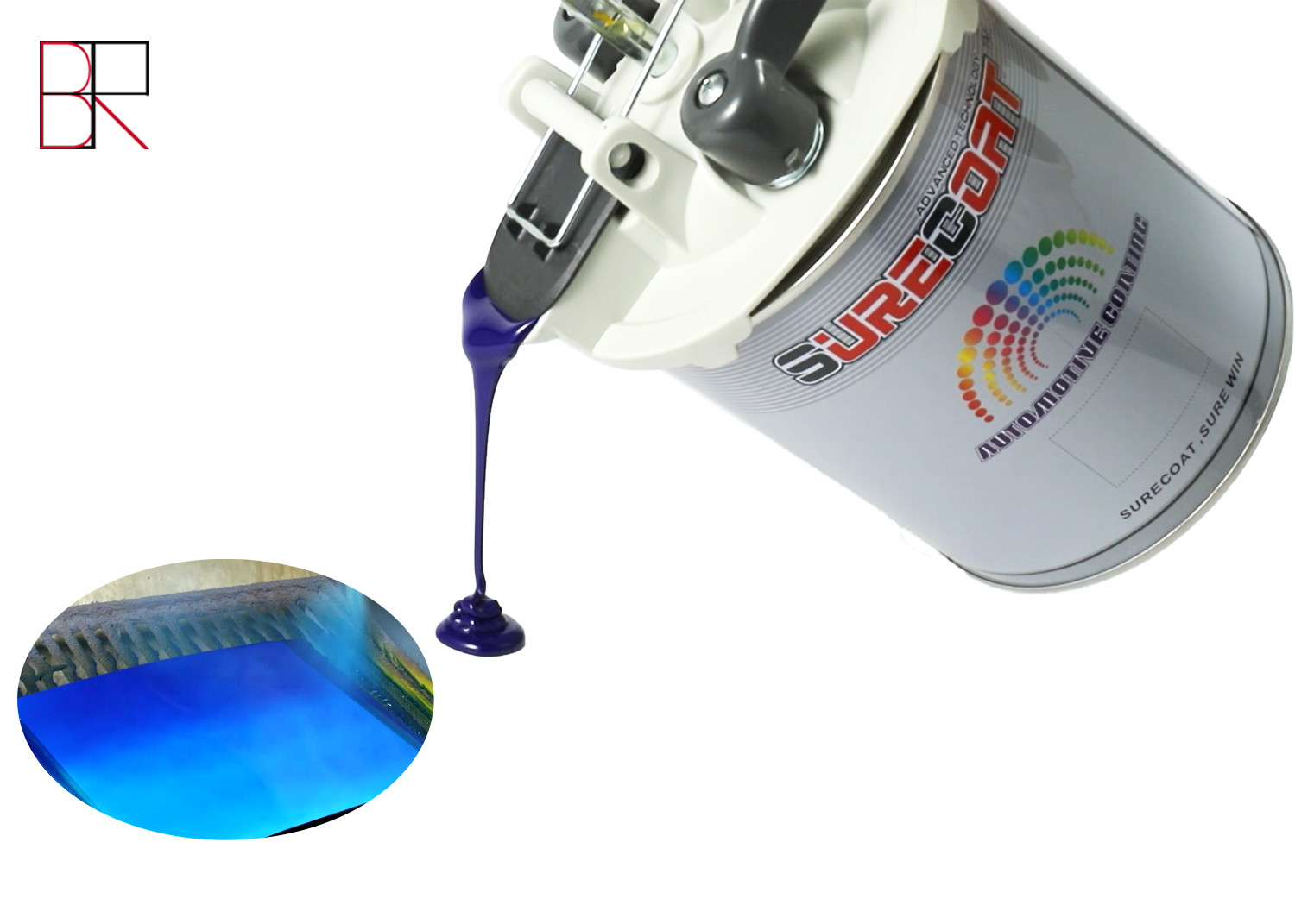 Touch Up Paint Medium High Concentration Paint Car Refinish Paint