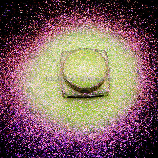 Bulk Purchase Fine Glitter Powder Colorful Polyester Glitter for Cosmetic Products