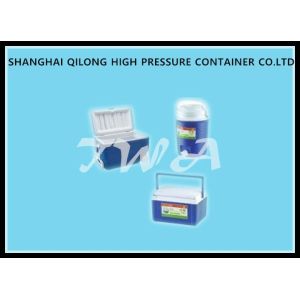 Comfortable Handle Ice Cooler Box 619×358×383 Mm  , Camping Cooler Box With Wheels