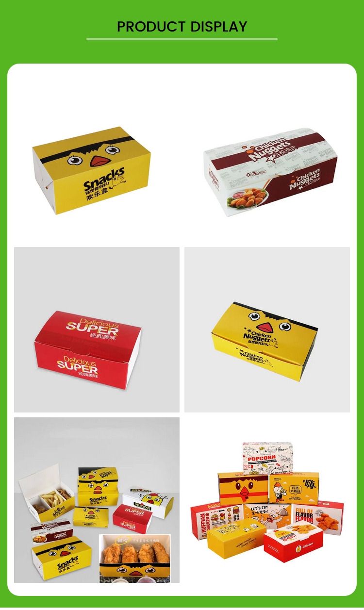 Sustainable Paper Cardboard Brown Takeaway Boxes Container For Food Catering Disposable