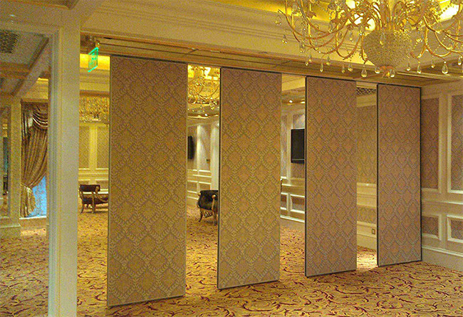 50mm Thickness PAR Acoustic Folding Partition Walls For Meeting Room
