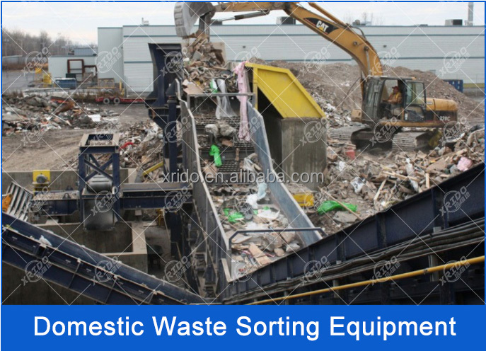 100T/D 200T/D 400T/D Sorting Robotic Arm Garbage Sorting Machine