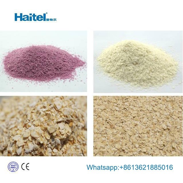 15kw Automatic Oat Flakes Processing Machine Cereal Production Line