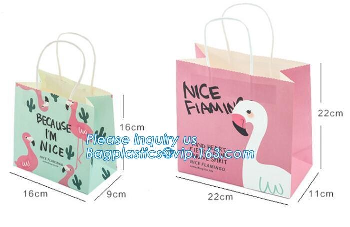 Cheap Customized Pink Printed Paper Shopping Bag For Clothing and Gift,Recycled Luxury Paper Bags & Retail Carrier Bags