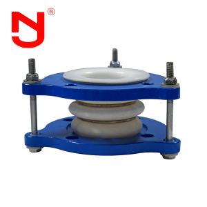  Pressure PTFE Expansion Joint With Carbon Steel Flange Easy Installation DIN/BS/ANSI/JIS Compliant Manufactures