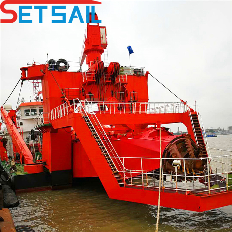 High Performance Diesel Engine Power 12 Inch Cutter Sand Dredger