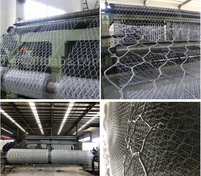 4m X 2m X 0.3m Gabion Stone Cage Hot Dipped Galvanized Iron Steel