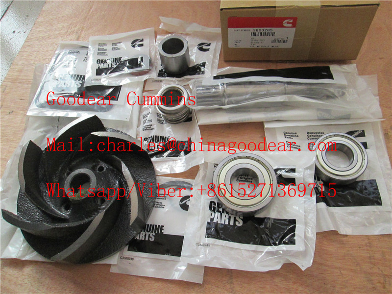 Chongqing k38/k50 diesel engine water pump repair kit 3803285