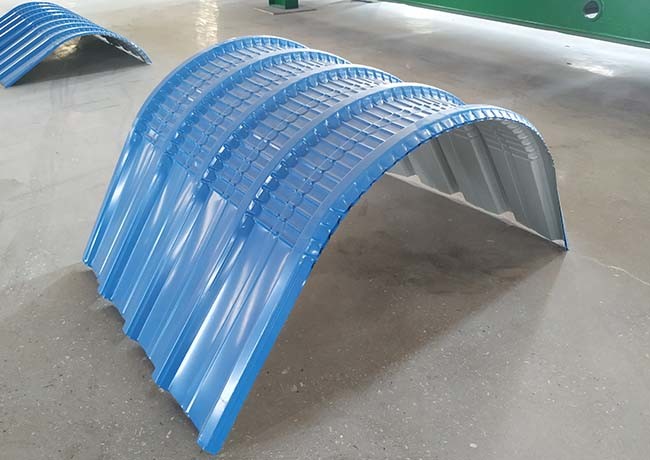 High Strength Sheet Metal Roll Forming Machines Customized Design For Construction