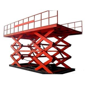China Industrial cargo loading Hydraulic Scissor Lifting Table 500Kg  customization on sale