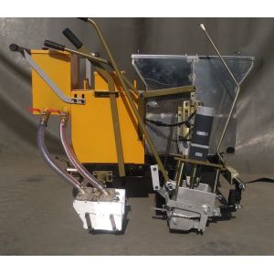 Two Component Cold Paint Pushing Scraping Road Line Marking Machine